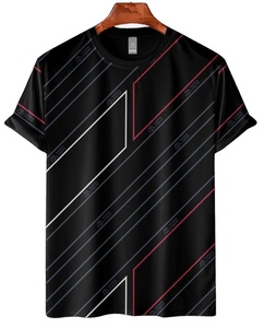 Impresión de sublimación personalizada de calidad superior Ajuste regular MOQ bajo 65% algodón, 35% poliéster Camiseta 180 GSM para hombre de Bangladesh - Product Image 2