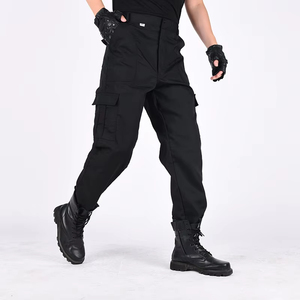 Wholesale PINCO SPORTS Men Cargo Pants Premium Cotton Breathable Multi Pocket Utility Trousers OEM Custom Elastic Waist - Product Image 6