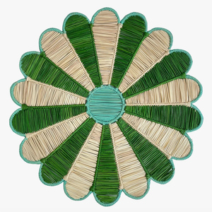 Best Price Pink Round <b>Rattan</b> Placemat and Charger Plates From Vietnam Factory for <b>Dining</b> <b>Table</b> Set of Mats & Pads - Product Image 2