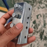 Pour MAKE GI Joint de raccordement en acier inoxydable pour grue EOT, barre omnibus à joint boulonné 250V, modèle TC3032, fabriqué au Gujarat, Inde