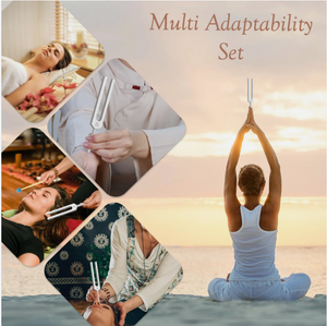 Diapason 528 Hz, en alliage d'aluminium avec marteau en silicone et étui de rangement - Product Image 4