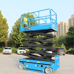 Gtjz10 điện 12m làm việc Chiều cao <span class=keywords><strong>Scissor</strong></span> <span class=keywords><strong>Lift</strong></span> nền tảng 10m nền tảng chiều cao điện di động <span class=keywords><strong>Scissor</strong></span> <span class=keywords><strong>Lift</strong></span> bảng - Product Image 2