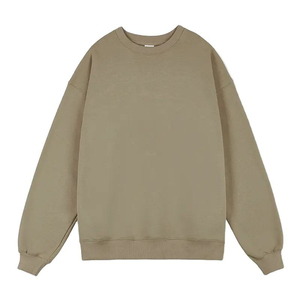 Contrast Sleeve Raglan Fleece Winter Sweatshirt <b>Pullover</b> <b>Men</b> Casual Regular Fit Baseball Style Crewneck - Product Image 5