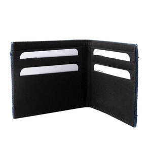 Mini billetera de mezclilla, monedero compacto, tarjetero informal a la moda, organizador de dinero portátil pequeño para hombres y mujeres, uso diario - Product Image 5