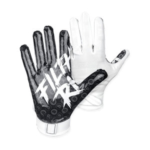 Guantes de Fútbol Personalizados Antideslizantes con Palma de Cuero Genuino, Diseño Sublimado en el Dorso, Compatibles con Pantalla Táctil, Guantes de Dedo Completo con Hebilla - Product Image 3