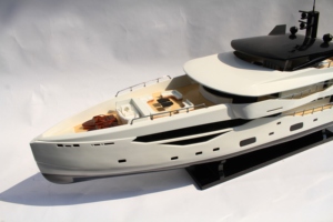 Maqueta de Velero de Madera Hecha a Mano SUNSEEKER YACHT 161, Personalizada, Antigua, Coleccionable, Temática Oceánica, Independiente, Ciudad de Ho Chi Minh, Gia - Product Image 3