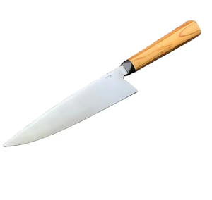 Couteau de Chef Japonais LEGACY BLADES en Acier Carbone Forgé Premium, Manche en Bois, Finition Polie, Ambidextre, Fait Main - Product Image 1