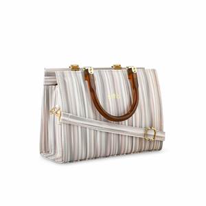 Sac à main crème décontracté P55378 Compagnon de magasinage confortable - Product Image 2