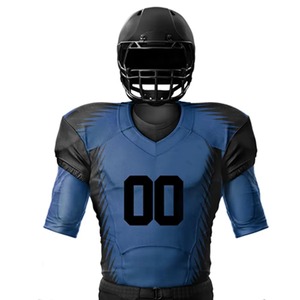 Ensemble d'uniformes de football américain personnalisés avec impression par sublimation, pantalon robuste anti-humidité, tenue de sport pour match - Product Image 4