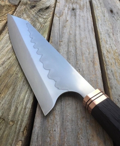 Cuchillo de Chef Premium 2026 de Acero al Carbono Afilado como una Navaja, Hecho a Mano con Mango de Madera, Cuchillo de Cocina para Cocinar, Fabricante - Product Image 3