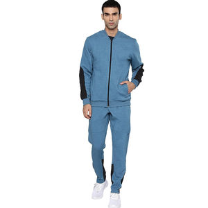 Ensemble de survêtement pour homme, veste et pantalon de jogging, tenue de sport, vêtements de fitness, pantalon de survêtement en coton, vêtements de sport - Product Image 1