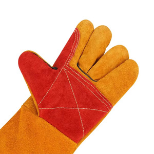 Gants de travail en cuir de mouton pour la sécurité en usine, le jardinage et la soudure - Product Image 2