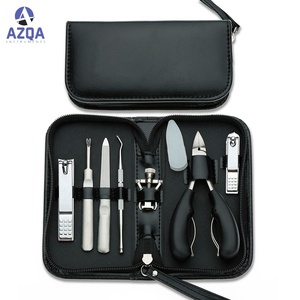 Kit professionnel de pousse-cuticules et d'éliminateur de cuticules en acier inoxydable double extrémité pour le soin des ongles (vente en gros) - Product Image 5