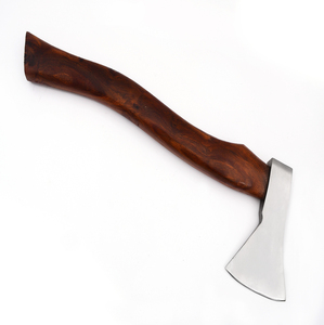Artisan Forged D2 Hatchet Rosewood <b>Handle</b> With Leather Sheath Custom <b>Axe</b> Outdoor <b>Axe</b> - Product Image 1