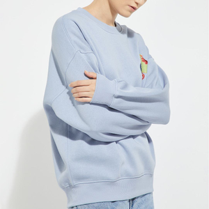 High Quality Female Girls Simple Casual Long Sleeve <b>Top</b> Streetwear Clothing casualwear Womens Hoodies Sweatshirts ladies crystal - Product Image 1