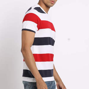 Camisetas de Hombre de Alta Calidad, 100% Algodón, Manga Corta, Cuello Redondo, Transpirables, Servicio Personalizado OEM, Precio al por Mayor - Product Image 2