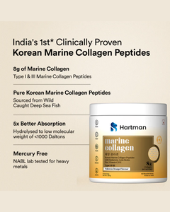 Premium Marine Collagen Type I and III Powder with Valencia Orange Flavor - Product Image 4