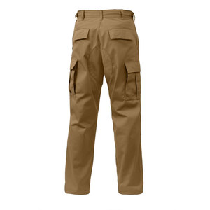 Pantalon cargo homme de qualité supérieure, fabriqué au Pakistan, très vendu, style streetwear, couleur unie. - Product Image 3