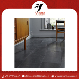 Carreaux de sol en pierre d'ardoise noire pour les maisons, les hôtels, les bureaux, les centres de villégiature et les applications intérieures commerciales - Product Image 6