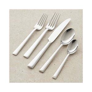 Juego de cubiertos de vajilla con estilo pulido plateado con mango martillado Juego de cubiertos Royal Hotel Wedding Restaurant - Product Image 6