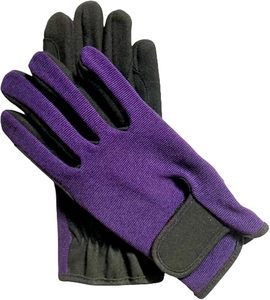 Gants d'équitation d'hiver durables pour chevaux, en cuir, avec protection intégrale des doigts, paume rembourrée absorbant les chocs, longs - Product Image 1