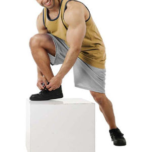 Débardeur pour homme 100% coton et polyester, couleur unie, vêtements pour homme, débardeurs surdimensionnés, prix bas, chemises respirantes - Product Image 5