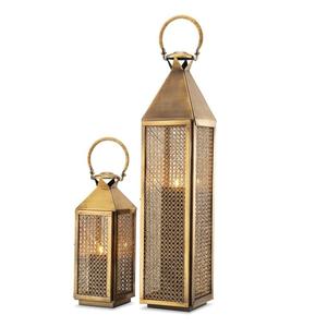 Mini lanterne blanche en métal, design moderne pour intérieur et extérieur, Noël, durable, écologique, haute qualité, bougie - Product Image 4