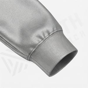 Vestes à capuche pour hommes de qualité supérieure, couleur personnalisée, logo en polaire, poche imprimée, 100% coton, prix raisonnable, vente en gros - Product Image 6