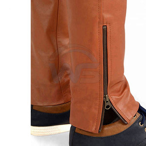 Pantalones de Cuero para Hombre, Invierno 2026, MOQ Bajo, Cintura Alta, Corte Recto, Cómodos, Ligeros, Alta Calidad, Nueva Llegada - Product Image 5