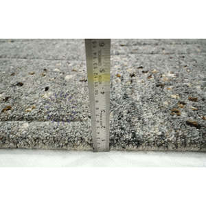 Tapis en laine vintage Beni Oushak gris Kilim noué à la main pour salon chambre à coucher-Pihue Creations 33 tapis et ensembles - Product Image 1