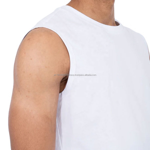 Débardeur Homme Style Urbain Été Colorblock 100% Coton Colorblock Deux Tons Débardeurs Casual Homme Parfaits pour le Port Quotidien - Product Image 4