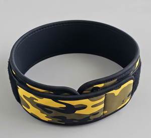 9MM Neoprene Gym Trainer Belts Waist Support Lifting Wear Camo Neoprene Belt Unisex Weightlifting Neoprene Gym Belt - Product Image 5