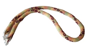 Porte-badge en perles de luxe fait main à la mode, design unique, dernier modèle, porte-badge en perles, porte-clés, cadeau, design de lanière - Product Image 3