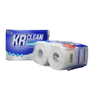 Krclean 400g Round Non-Woven Fabric Eco-Friendly <b>Biodegradable</b> Disposable <b>Wipes</b> for Multi-Surface Cleaning - Product Image 1
