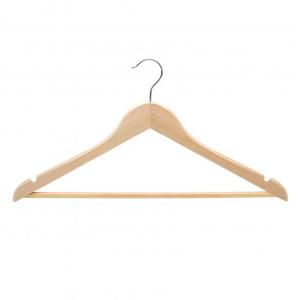 Cintre en bois professionnel pour l'affichage de vêtements en boutique, le rangement dans les placards, les tenues de cérémonie, les chemises, les vestes et les robes - Product Image 2