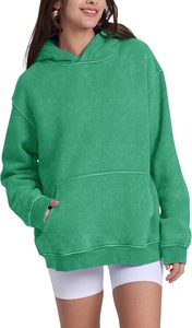 Venta al por mayor de sudaderas de felpa de algodón 100% de 360 g, sin cordones, para invierno, servicio OEM, logotipo personalizado, estilo urbano extragrande - Product Image 3