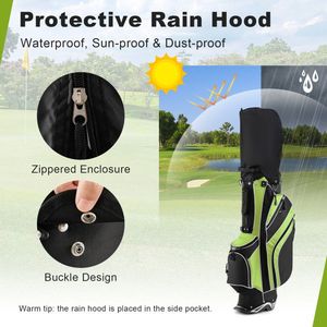 Sacca da Golf con Supporto e 6 Tasche Divisorie, Prodotto Premium nella Categoria Sacche da Golf - Product Image 3