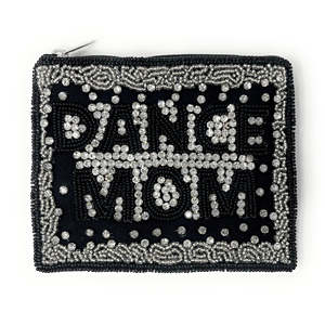 Bolso de Mano Pequeño Tipo Clutch 2024, Unisex, Hecho a Mano, Multicolor, con Cuentas y Lentejuelas Bordadas, con Cierre, Suave, Lavable y Compacto, para Mamás de Bailarinas - Product Image 1