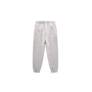 Luxury Men's Pants 400 GSM Cotton Fleece Straight Leg <b>Waterproof</b> Washed <b>Trouser</b> Sun Faded Style Streetwear Jogger - Product Image 1