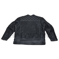Veste en cuir bomber pour homme en véritable peau d'agneau, col montant, logo sur le devant, boutons recouverts, streetwear, hiver, noir, décontracté