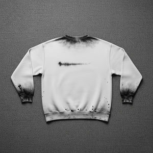 Autumn ODM Sun Fade Design Fleece Long Sleeve Premium Cotton Knitted Wholesale Price Custom Printed Men's <b>Sweatshirt</b> - Product Image 2