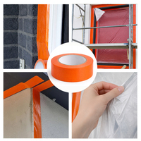 Bande de tissu de façade anti-UV de qualité supérieure pour la fixation de matériaux de protection temporaires sur les surfaces extérieures