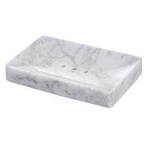 Factory Custom Marble <b>Soap</b> European Style Household Hotel Home Marble <b>Soap</b> Dish Rack Kitchen Accessory Bathroom <b>Sets</b> - Product Image 2
