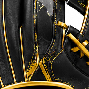 Guantes de Béisbol Personalizados de Cuero Genuino Premium con Diseño de Tejido Resistente para Práctica y Competencia - Product Image 2
