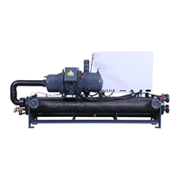 Système de réfrigération industrielle à vis de type refroidisseur d'eau 120 CV, haute capacité, refroidissement automatique, prix usine