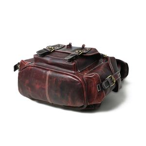 Mochila de Cuero Genuino de Diseño Vintage para Mujer, Forro de Algodón, Resistente al Agua, Portátil, de Alta Calidad, Color y Logotipo Personalizables - Product Image 4