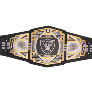 Ceinture de champion des Raiders de Las Vegas, ceinture officielle pour fans de sport, ceinture de championnat de lutte personnalisable de qualité supérieure pour collectionneurs - Product Image 5