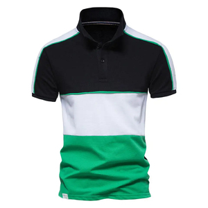 เสื้อโปโลผ้าฝ้าย 100% แบบ OEM สำหรับผู้ชาย คุณภาพสูง เสื้อยืดโปโลลำลองสำหรับออกกำลังกาย พร้อมโลโก้แบบกำหนดเอง - Product Image 1