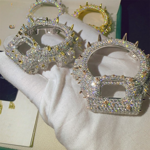 Luxury VVS Moissanite Watch | Iced Out Skeleton Presidential | Passes Diamond Tester Wholesale - Product Image 1