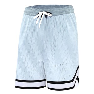 Shorts de basketball à séchage rapide avec poches zippées rose-vert – Nouveau design pour homme, haute performance, meilleure qualité - Product Image 3